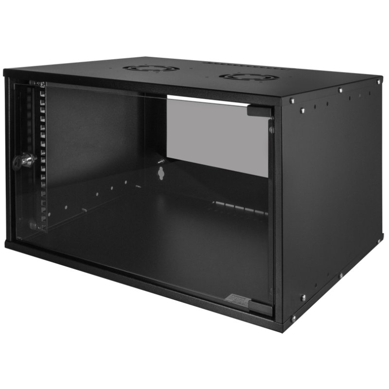 LogiLink Professional 19" baie de brassage ECO, 4 HE, montée, noir