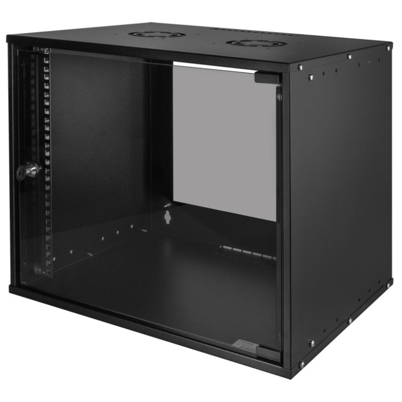 LogiLink Professional 19" baie de brassage ECO, 4 HE, montée, noir