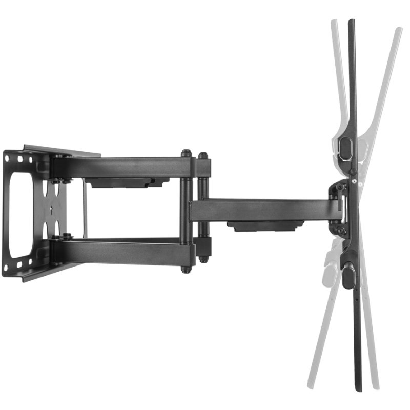 LogiLink Bras de support TV, pivotant, 127-229 cm, charge 75 kg