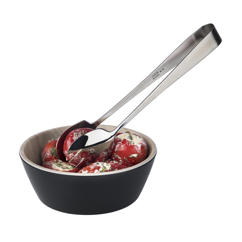 APS BANQUET starter serving tongs, silver, stainless steel 18/10