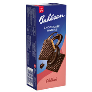 Bahlsen Perpetum Edelherb krokante wafels, pure chocolade, 97 g