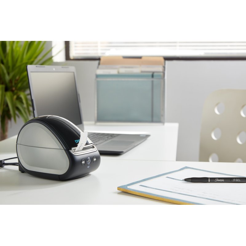 DYMO LabelWriter 550 labelprinter, thermisch direct, 300×300 dpi, USB/LAN