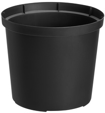 Orthex bloempot CULTIVATE, zwart, 18 cm diameter, gerecycled kunststof