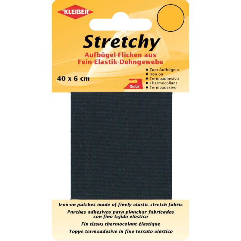 KLEIBER rekbare reparatiestukken, 400×60 mm, lichtgrijs