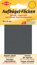 KLEIBER naailappenset, wit, 300×60 mm, 100% katoen