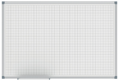 MAUL tekentafel MAULstandard, raster 20×20 mm, 900×600 mm, magneetoppervlak