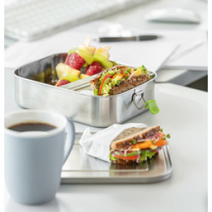 APS lunchbox Lunchbuddy L, roestvrij staal, 1,1 liter