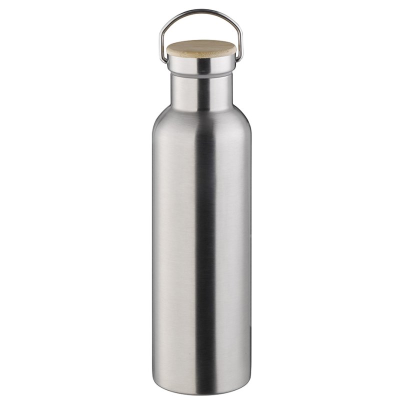 APS drinkfles H2O YEAH!, roestvrij staal, 0,75 liter, matgeborsteld