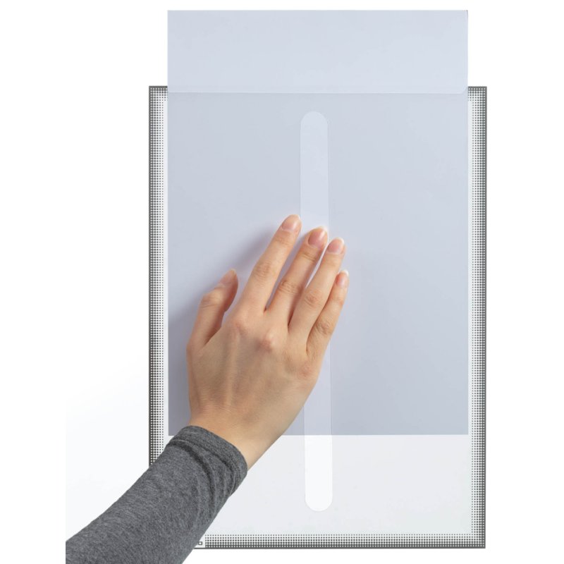 DURABLE porte-document statique, A4, anthracite, 5 pièces