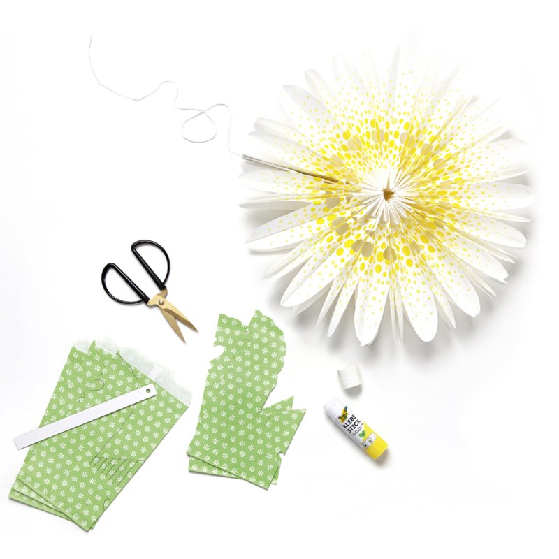 folia papieren bloemen daisyliefde, 34 zakjes, 110×220 mm, kraftpapier