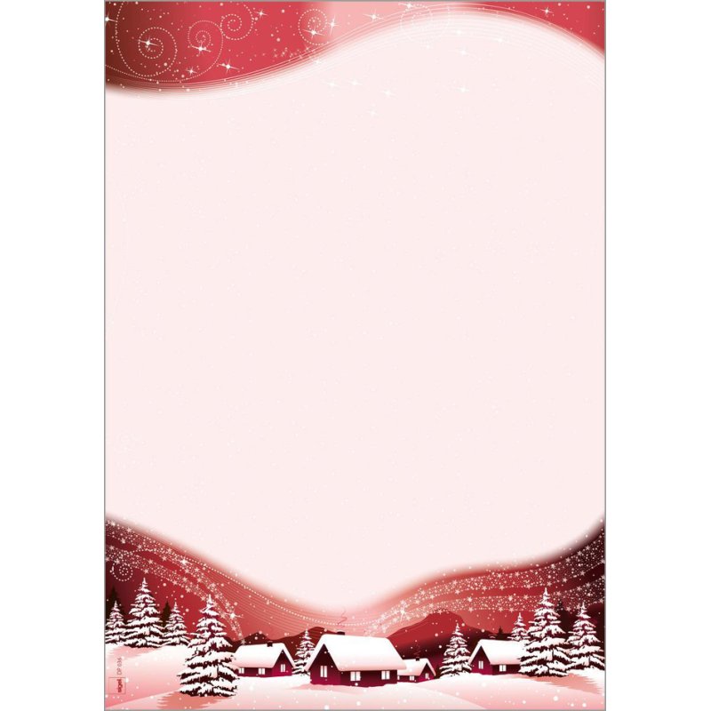 sigel papier motif Noël Frozen, A4, 90 g/m², 100 feuilles
