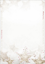 sigel kerst-motief-papier Golden Christmas Night, A4, 90 g/m², 25 vel