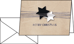 Sigel kerstkaarten Christmas Wrapping, A6, 220g, 25 stuks