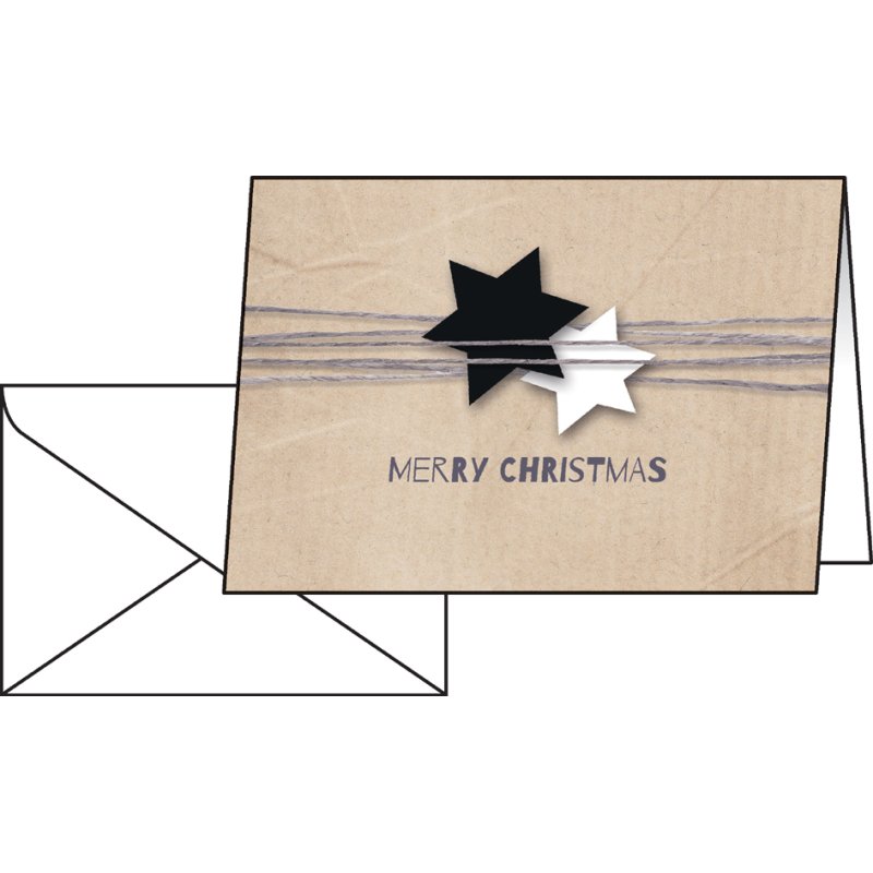Sigel carte de vœux de Noël Exquisite, A6, papier glacé 220 g/m², 25 pièces