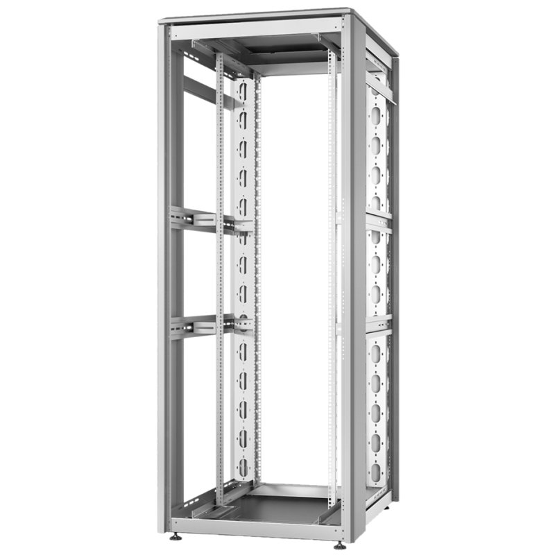 DIGITUS 19" netwerkserverkast Unique, 42 HE, lichtgrijs, 800×1000 mm