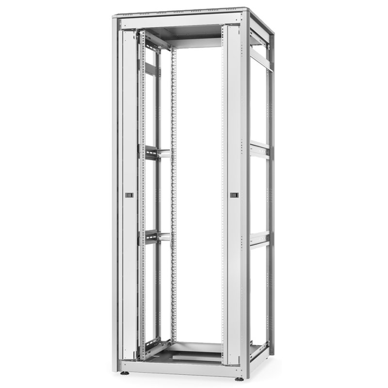 DIGITUS armoire réseau Unique 42 HE, cadre ouvert, gris, 800×800×2053 mm