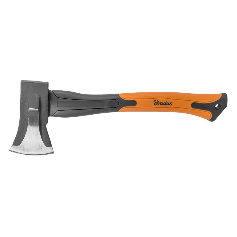 Bradas kloofbijl met fiberglas steel, 380 mm, grijs/oranje, 1 kg