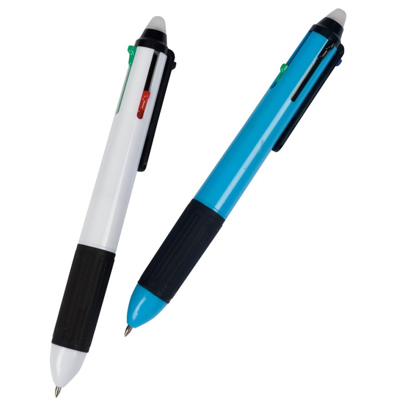 WEDO four-colour ballpoint pen, erasable, 12 pieces