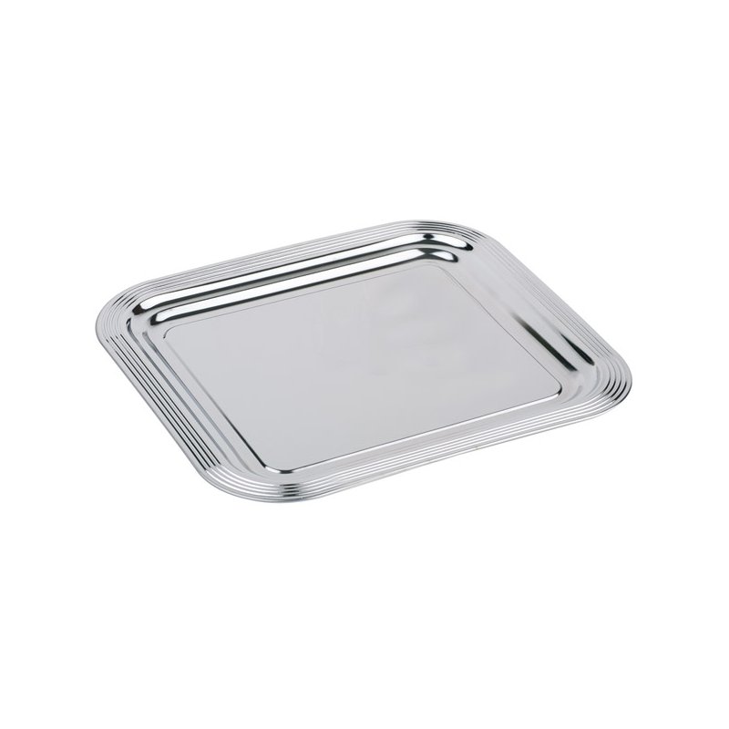 APS plateau de service CLASSIC, 354 × 325 mm, argent