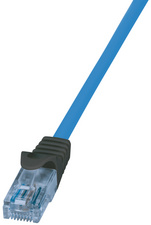 LogiLink Professional netwerkkabel Cat.6A U/UTP, blauw, 2 meter