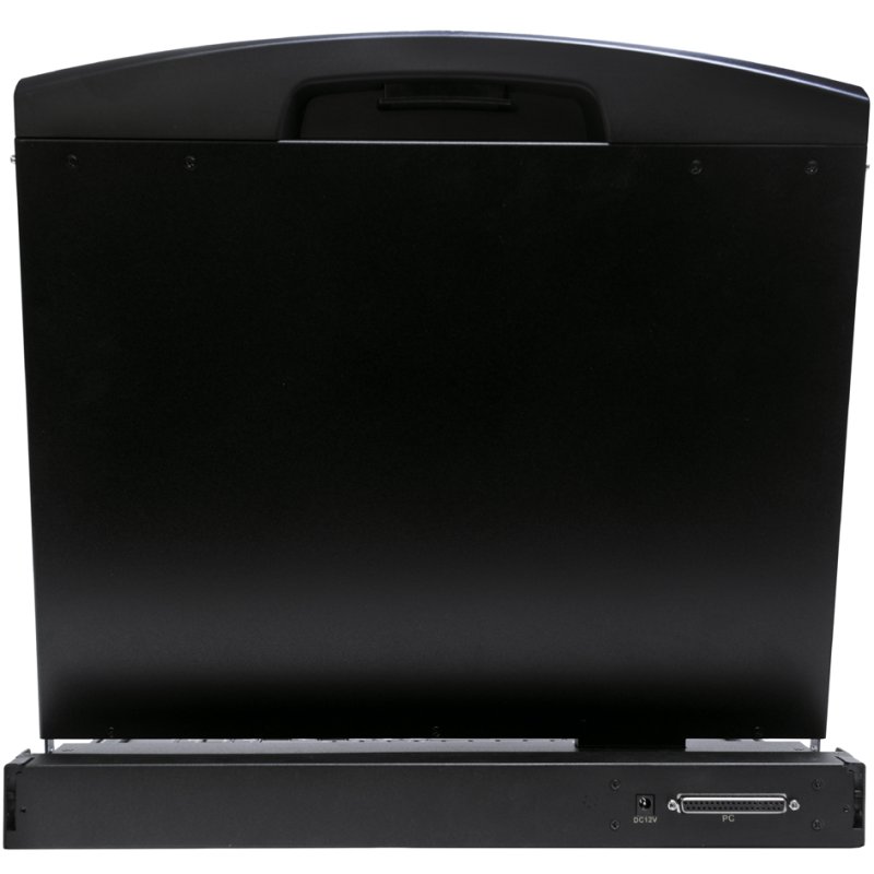 LogiLink Professional LCD KVM console, 17 inch, Full HD 1920×1080, black