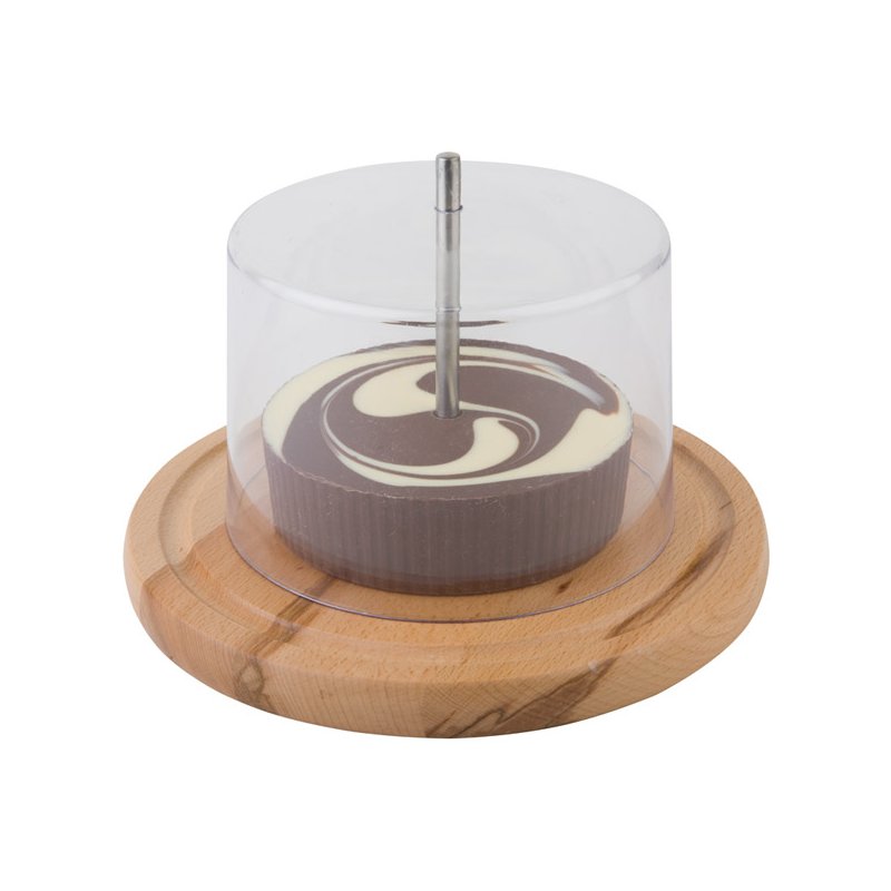 APS râpe à fromage avec couvercle, naturel, bois de hêtre massif scellé