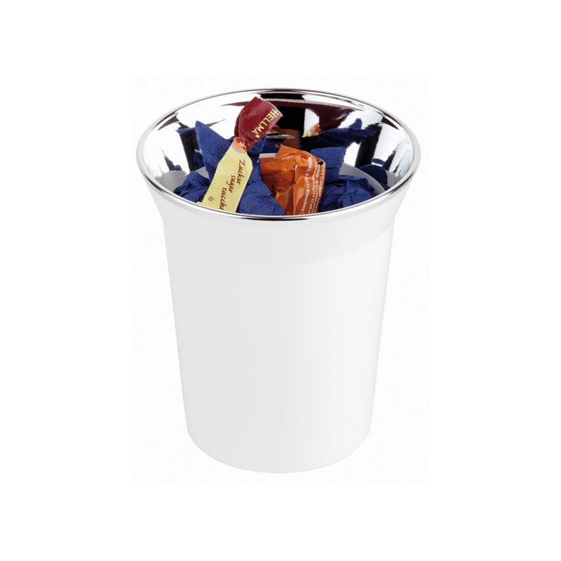 APS tafelafval- en bestekbakje TOP CHROME, wit, 130 mm, 1,0 liter
