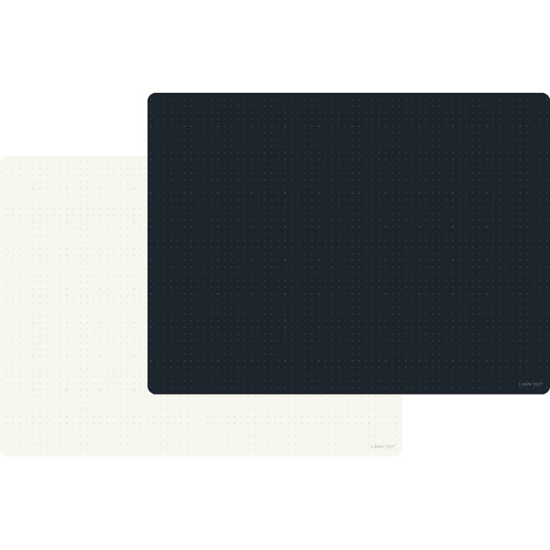 Hansa tapis de coupe Cut-Mat A2, pliable, noir/blanc, 600×450 mm