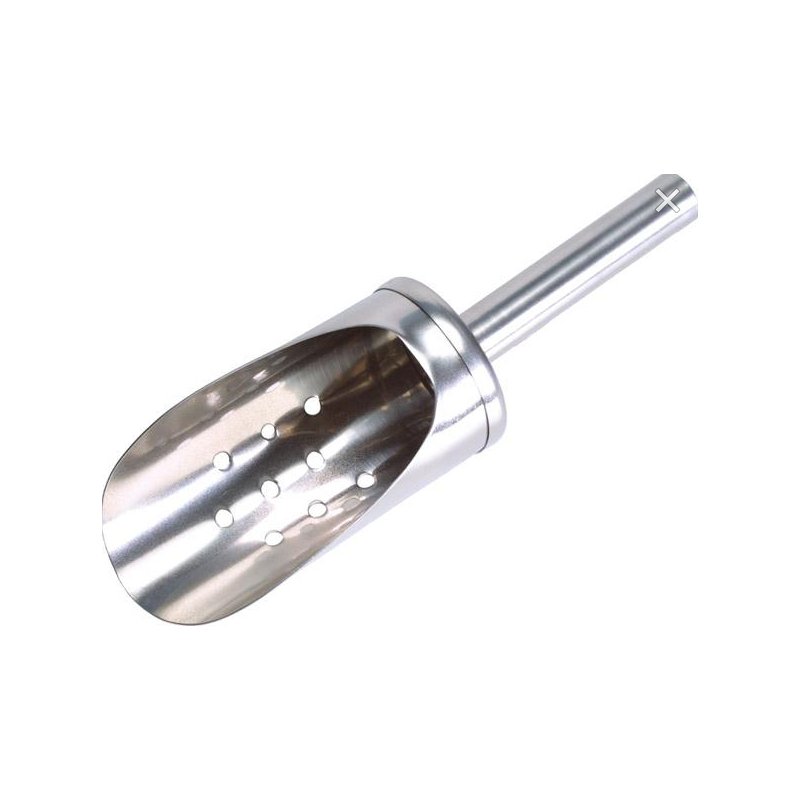 APS pelle à glaçons, acier inoxydable, perforée, 190 mm