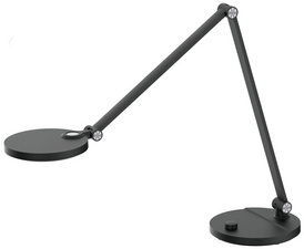UNiLUX Lampe de bureau LED EVEREST, noir, dimmable, 8W