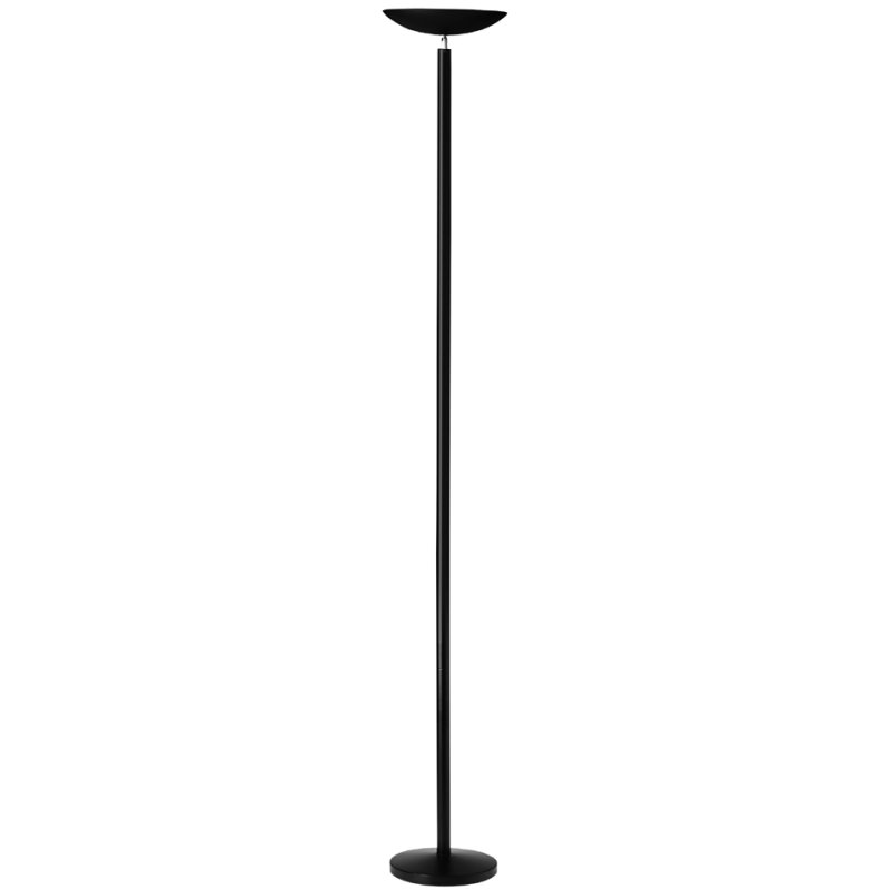 UNiLUX Lampadaire LED FIRST, gris métallisé, 24W, 2400 lumens