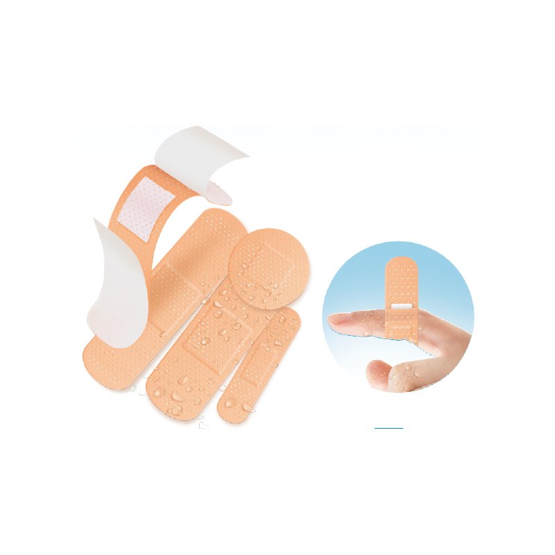 HARO pleisters waterbestendig, beige, gemengde maten, 20 stuks