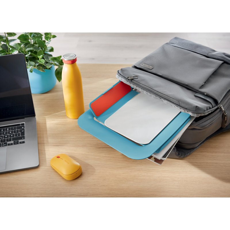 LEITZ support pour ordinateur portable Ergo Cosy, hauteur réglable, bleu