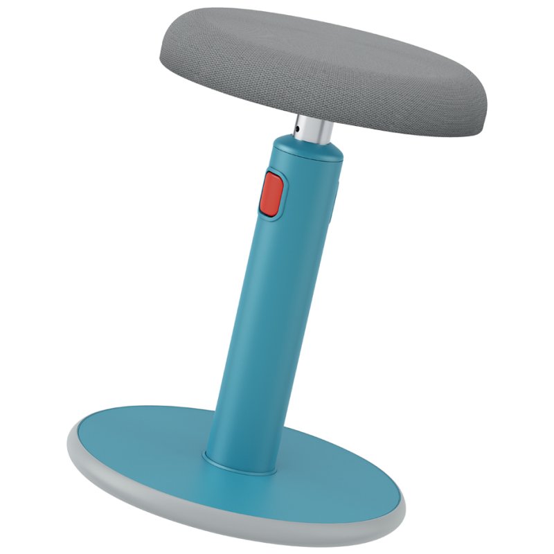 Leitz tabouret assis-debout Ergo Cosy Active, hauteur réglable 45-79 cm, bleu