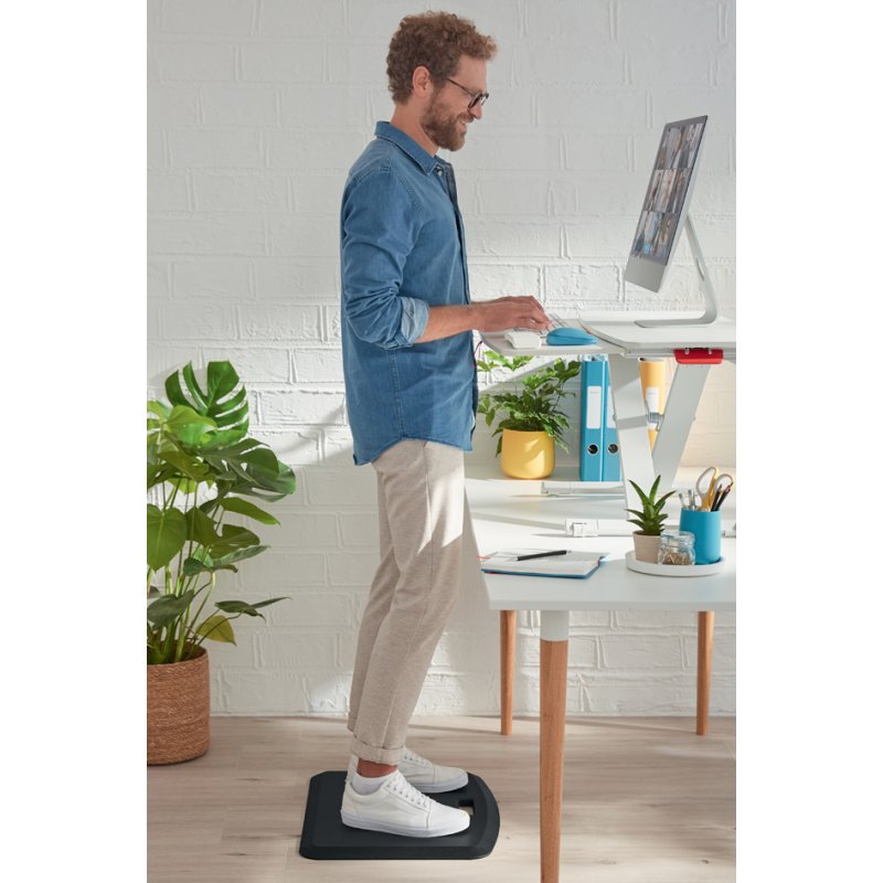 LEITZ tapis anti-fatigue Ergo Cosy, gris, 582×482×31 mm