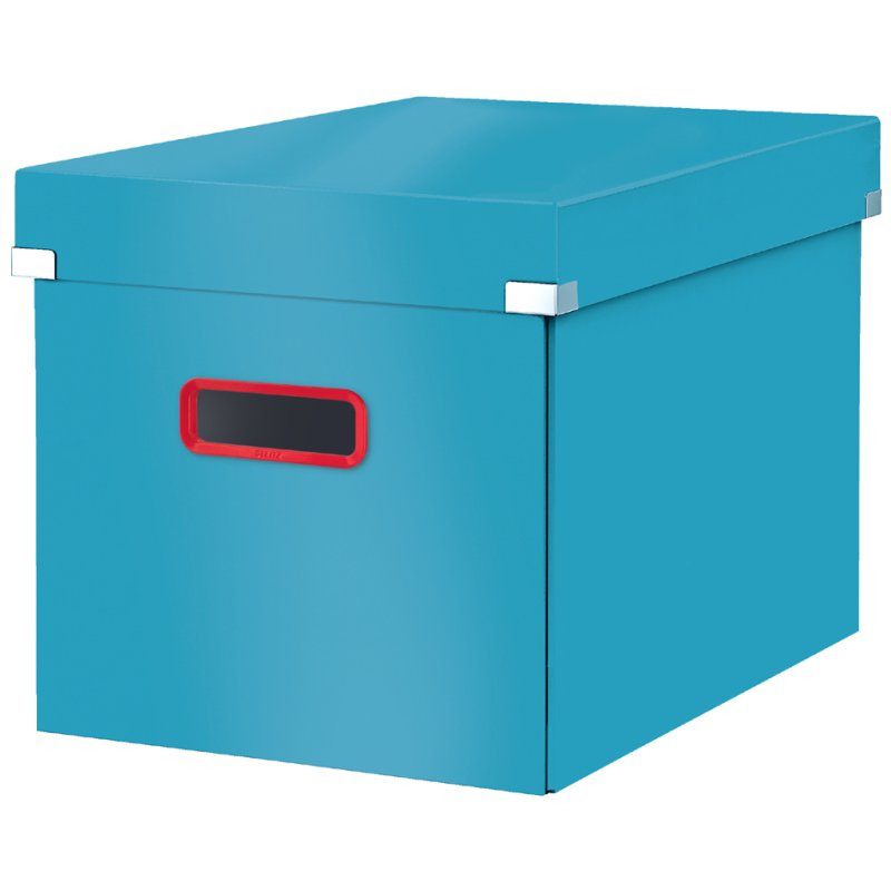 LEITZ boîte de rangement Click & Store Cosy Cube, jaune, 320×360×310 mm, pliable
