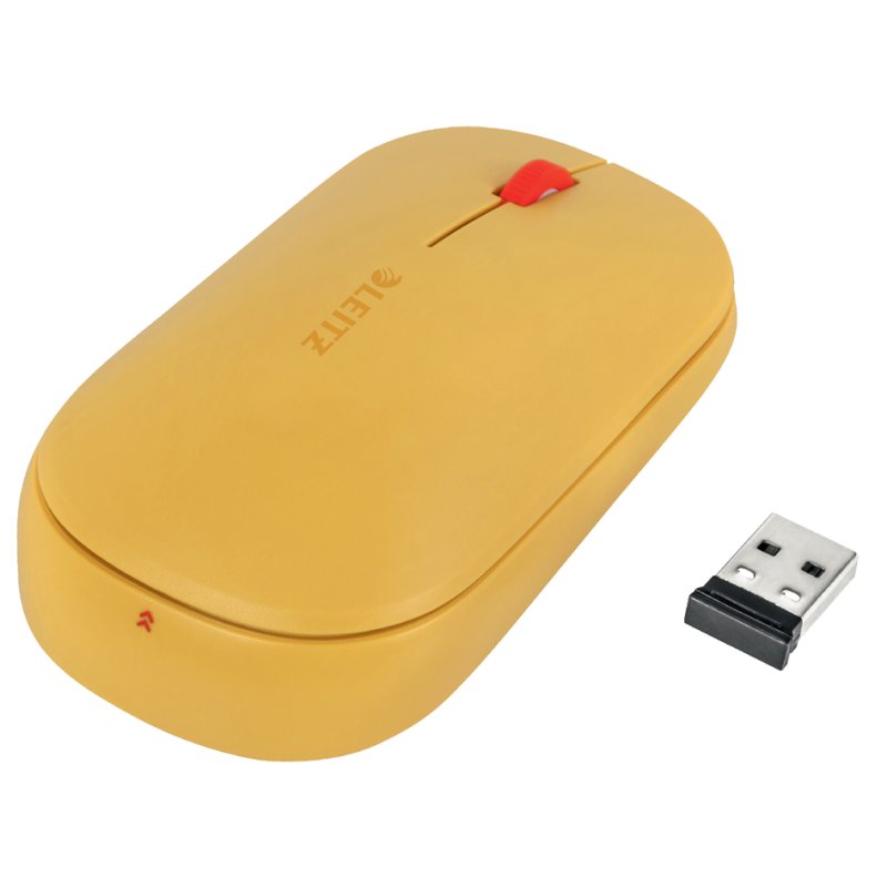 LEITZ Cosy souris Bluetooth sans fil, gris, 3 boutons