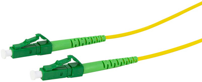 LogiLink Professional glasvezel patchkabel, 2x LC-Simplex, OS2, 0,5 m, geel