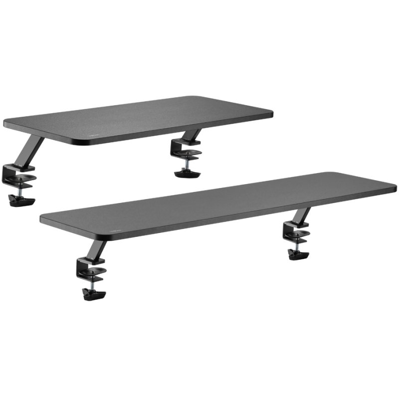 LogiLink monitor stand, steel/wood/plastic, 1000 mm, black