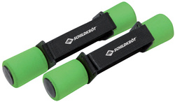 SCHILDKRÖT pluche gewichten, 1,0 kg set, zwart/antraciet grijs, 2 stuks