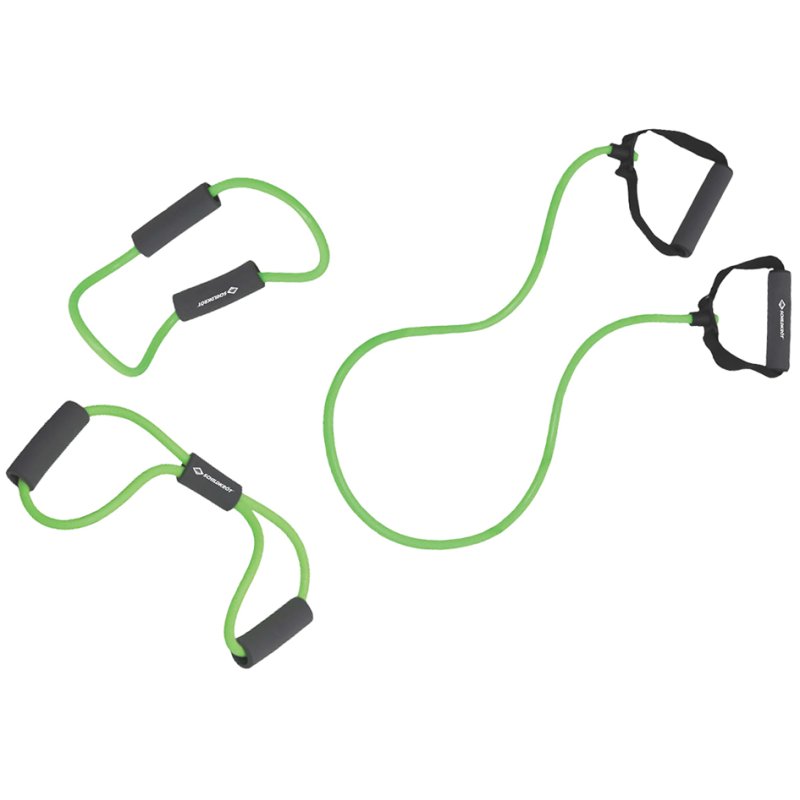 SCHILDKRÖT kit élastiques fitness, 3 pièces, noir/vert