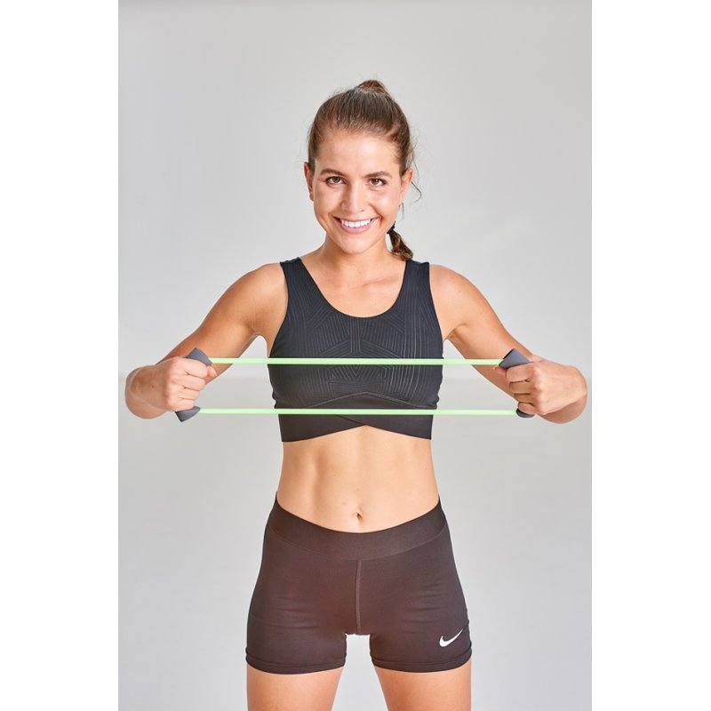 SCHILDKRÖT kit élastiques fitness, 3 pièces, noir/vert