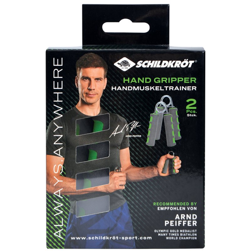 SCHILDKRÖT kit de pinces à main, gris anthracite/vert, acier avec grip PU, 2 pièces
