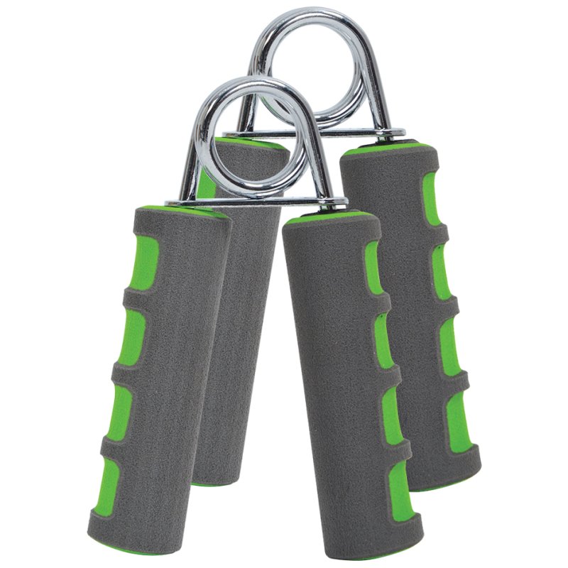 SCHILDKRÖT kit de pinces à main, gris anthracite/vert, acier avec grip PU, 2 pièces