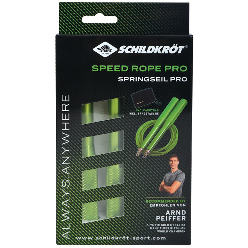 SCHILDKRÖT Speed Rope Pro skipping rope, 3.0 m, green