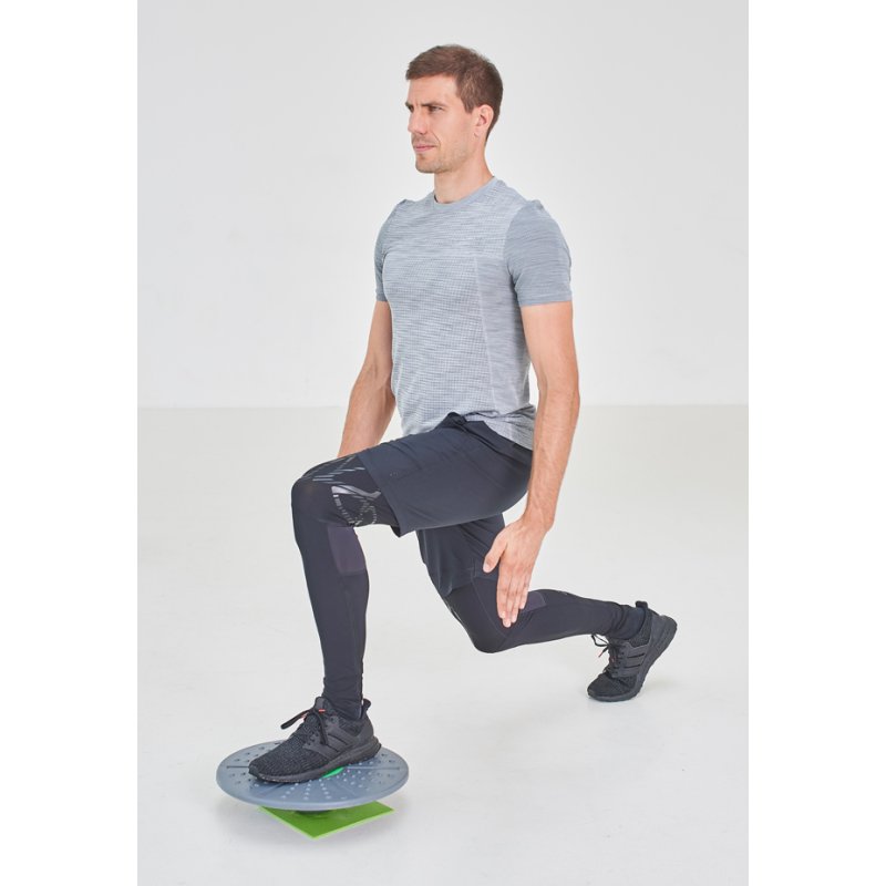 SCHILDKRÖT plateau d'équilibre fitness, vert/anthracite, diamètre 395 mm