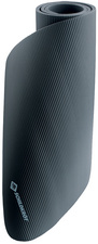 SCHILDKRÖT fitness mat, 10 mm, grijs, 61×185 cm