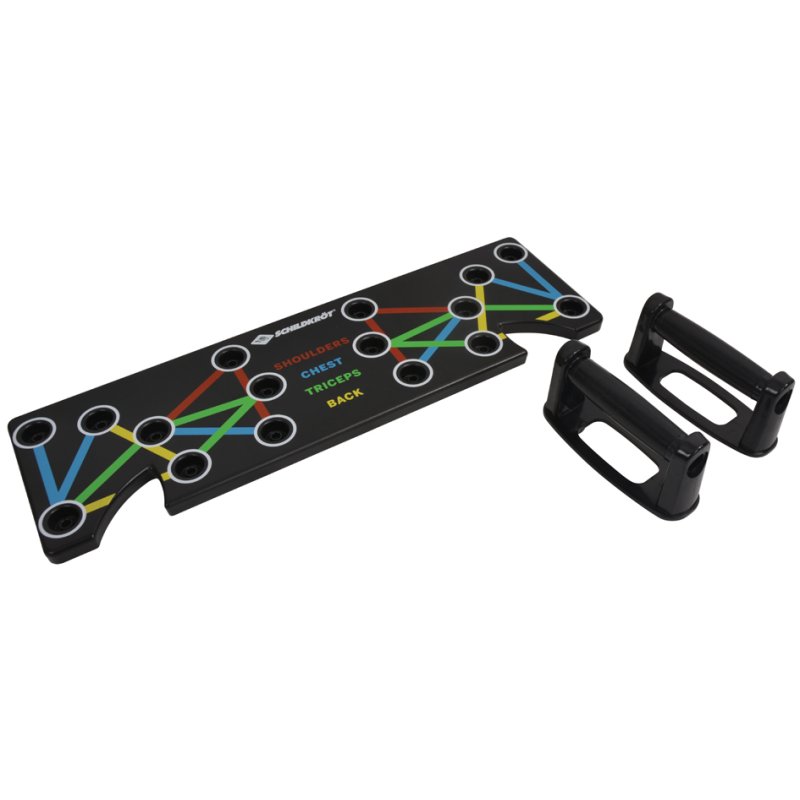 SCHILDKRÖT Push Up Multitrainer, 10 positions de prise, patins antidérapants, capacité 120 kg