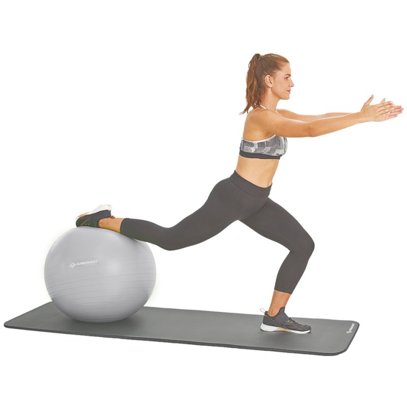 SCHILDKRÖT ballon de gymnastique, 85 cm, gris anthracite