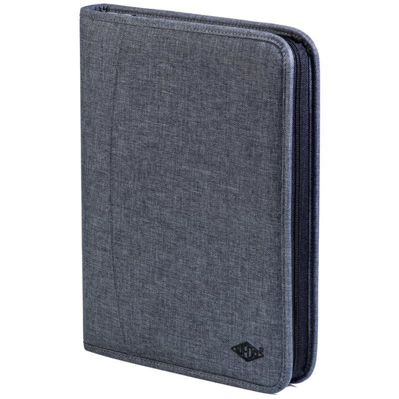 WEDO ring binder file COLLEGE, A4, polyester, heather grey